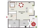 Etagenwohnung Bremerhaven Mitte - 1 Zimmer, 32 m&sup2;, 75.000&euro; | Angebot:26700401