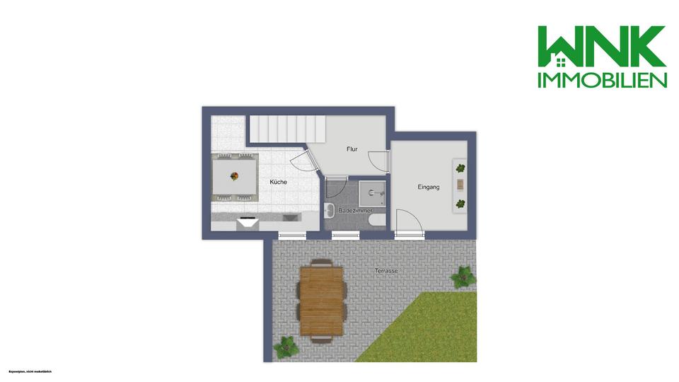 Maisonettenwohnung Beverstedt - 3 Zimmer, 70 m&sup2;, 600&euro; | Angebot:25362115