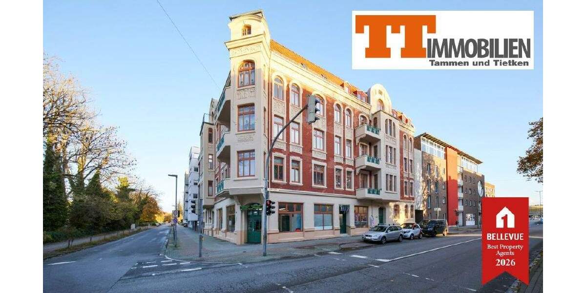 Etagenwohnung Wilhelmshaven-Heppens Heppens - 2 Zimmer, 48 m&sup2;, 89.000&euro; | Angebot:25686774
