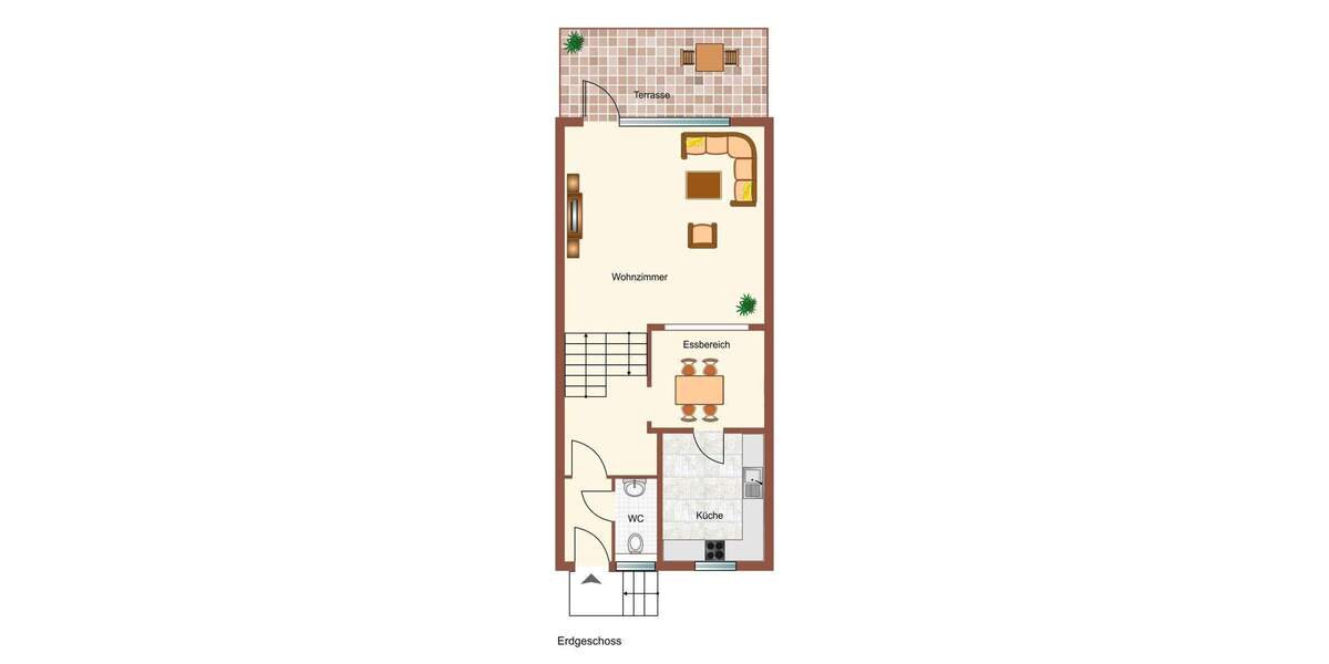 Reihenmittelhaus Bremerhaven Lehe - 4 Zimmer, 95 m&sup2;, 219.000&euro; | Angebot:24723552