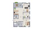 Etagenwohnung Wurster Nordseeküste Dorum - 3 Zimmer, 96 m&sup2;, 319.000&euro; | Angebot:25769638