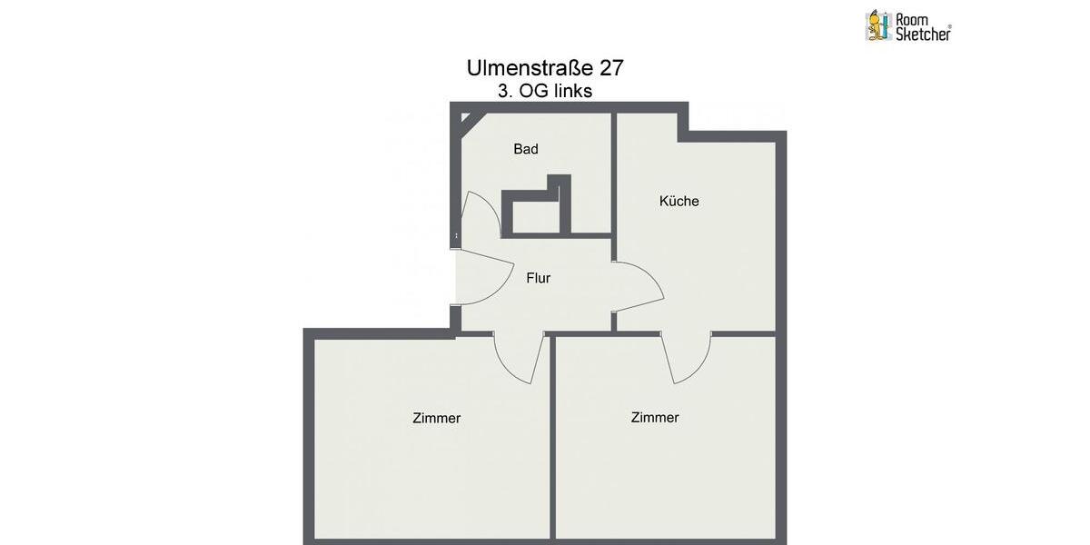 Etagenwohnung Wilhelmshaven Heppens - 2 Zimmer, 43 m&sup2;, 385&euro; | Angebot:26277663