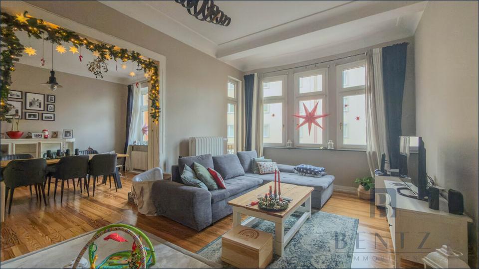 Etagenwohnung Bremerhaven Lehe - 5 Zimmer, 128 m&sup2;, 1.050&euro; | Angebot:24242278