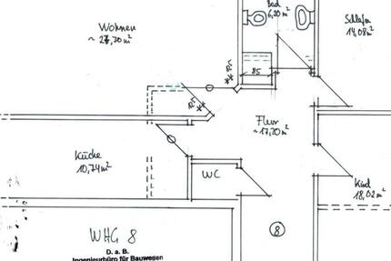 Helle 3-Zimmer Wohnung mit Stellplatz in Nordholz 3 zimmer