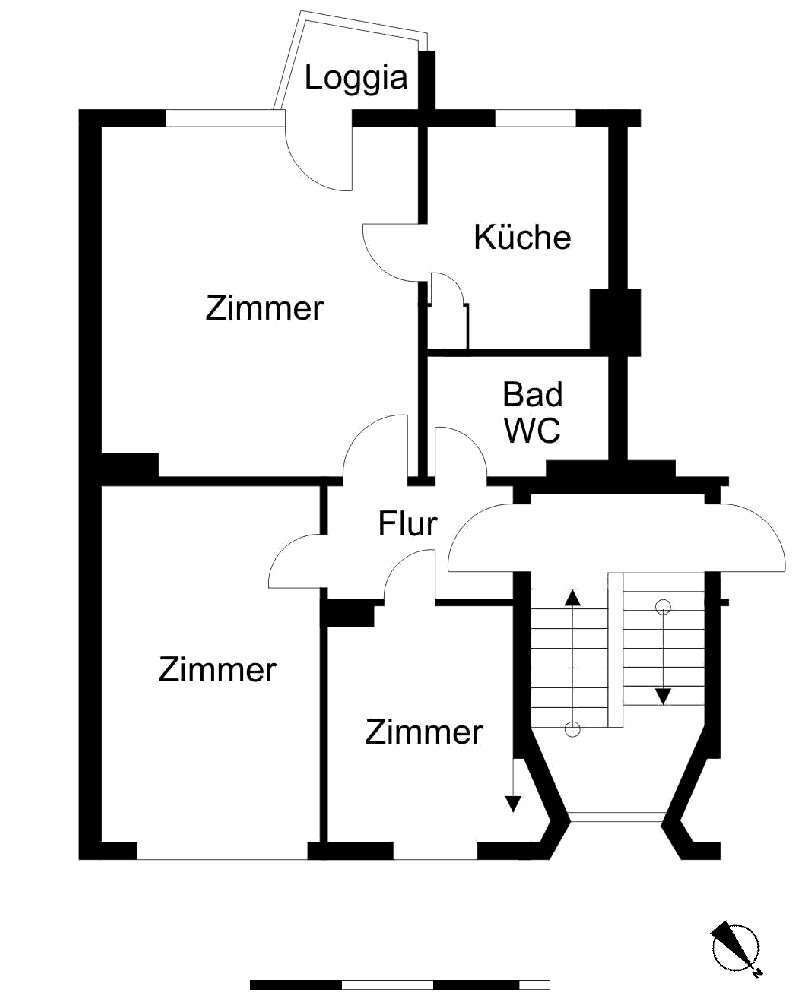 Wohnung zum Mieten in Bremerhaven 341 € 54.18 m²