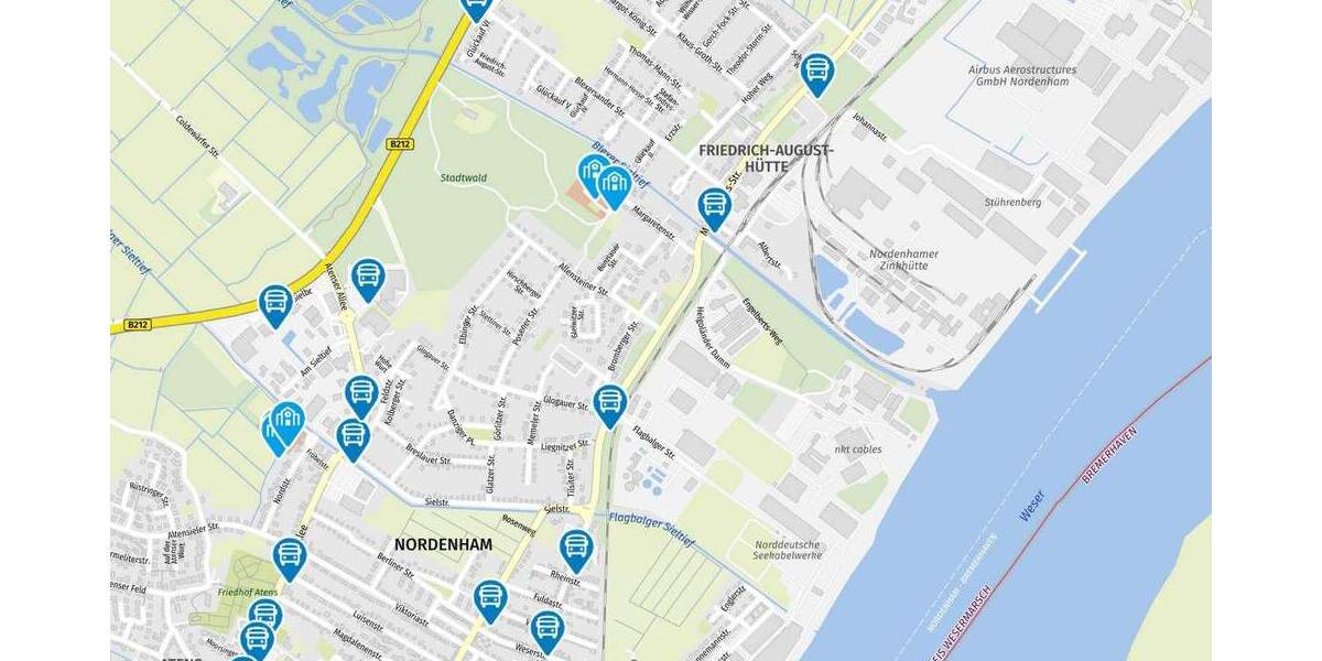 Mehrfamilienhaus, Wohnhaus Nordenham - 1 Zimmer, 429 m&sup2;, 399.000&euro; | Angebot:25815208