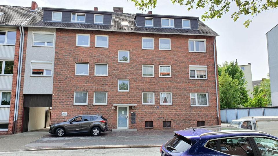 Erdgeschoßwohnung Wilhelmshaven Heppens - 2 Zimmer, 43 m&sup2;, 350&euro; | Angebot:26455810