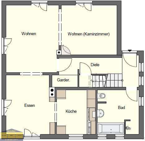 Einfamilienhaus Beverstedt - 5 Zimmer, 107 m&sup2;, 235.000&euro; | Angebot:26308530