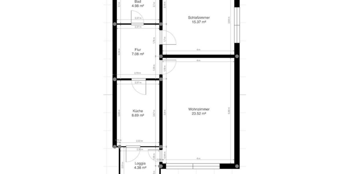 Erdgeschoßwohnung Bremerhaven Mitte - 2 Zimmer, 60 m&sup2;, 650&euro; | Angebot:26346423