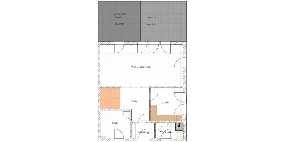 Doppelhaushälfte Hagen im Bremischen - 3.5 Zimmer, 125 m&sup2;, 1.290&euro; | Angebot:26329965