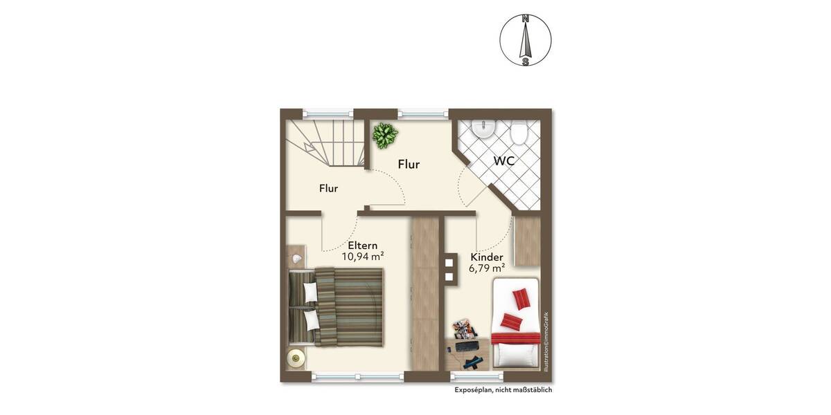Doppelhaushälfte Bremerhaven Lehe - 3 Zimmer, 74 m&sup2;, 157.000&euro; | Angebot:19364401