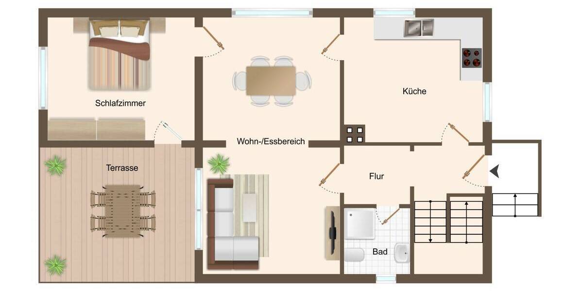 Einfamilienhaus Bremerhaven Wulsdorf - 4 Zimmer, 112 m&sup2;, 220.000&euro; | Angebot:26318821