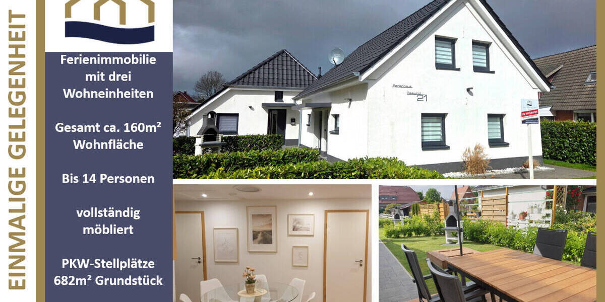 Mehrfamilienhaus, Wohnhaus Butjadingen / Burhave Burhave - 9 Zimmer, 160 m&sup2;, 639.000&euro; | Angebot:26155314