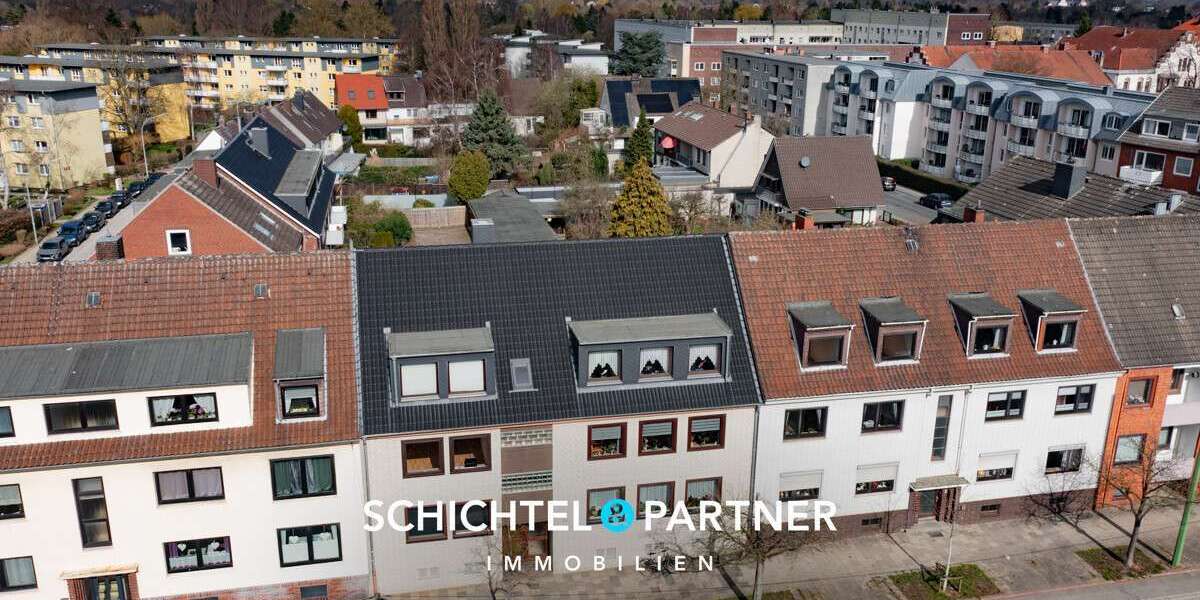 Etagenwohnung Bremerhaven Mitte - 2 Zimmer, 60 m&sup2;, 444&euro; | Angebot:26550540
