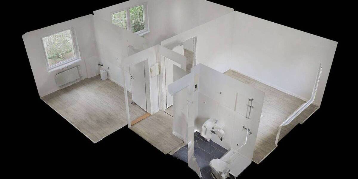 Etagenwohnung Nordenham Einswarden - 2 Zimmer, 42 m&sup2;, 329&euro; | Angebot:26867058