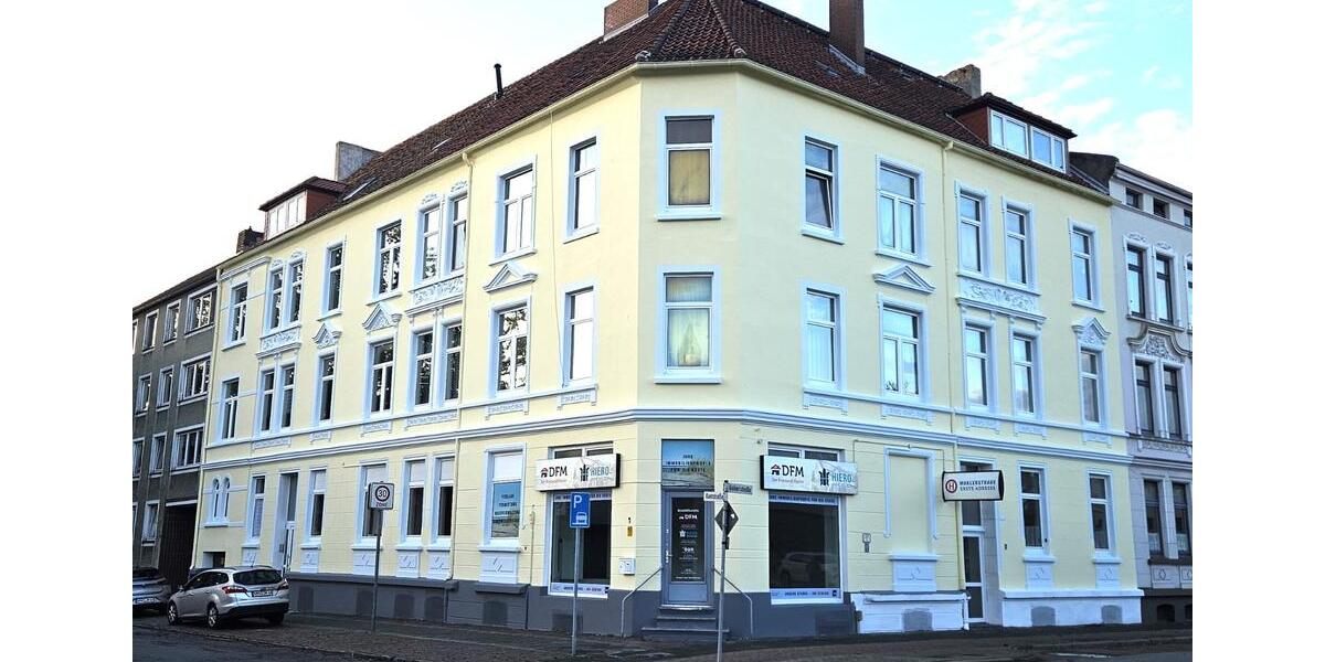Etagenwohnung Wilhelmshaven Heppens - 3 Zimmer, 65 m&sup2;, 390&euro; | Angebot:25753519