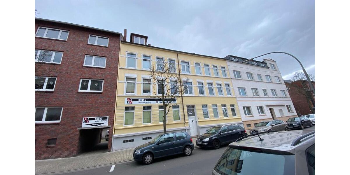 Etagenwohnung Wilhelmshaven Heppens - 3 Zimmer, 60 m&sup2;, 580&euro; | Angebot:25343269
