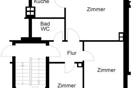 Wohnung Bremerhaven - 3 Zimmer, 55 m&sup2;, 323&euro; | Angebot:25523519