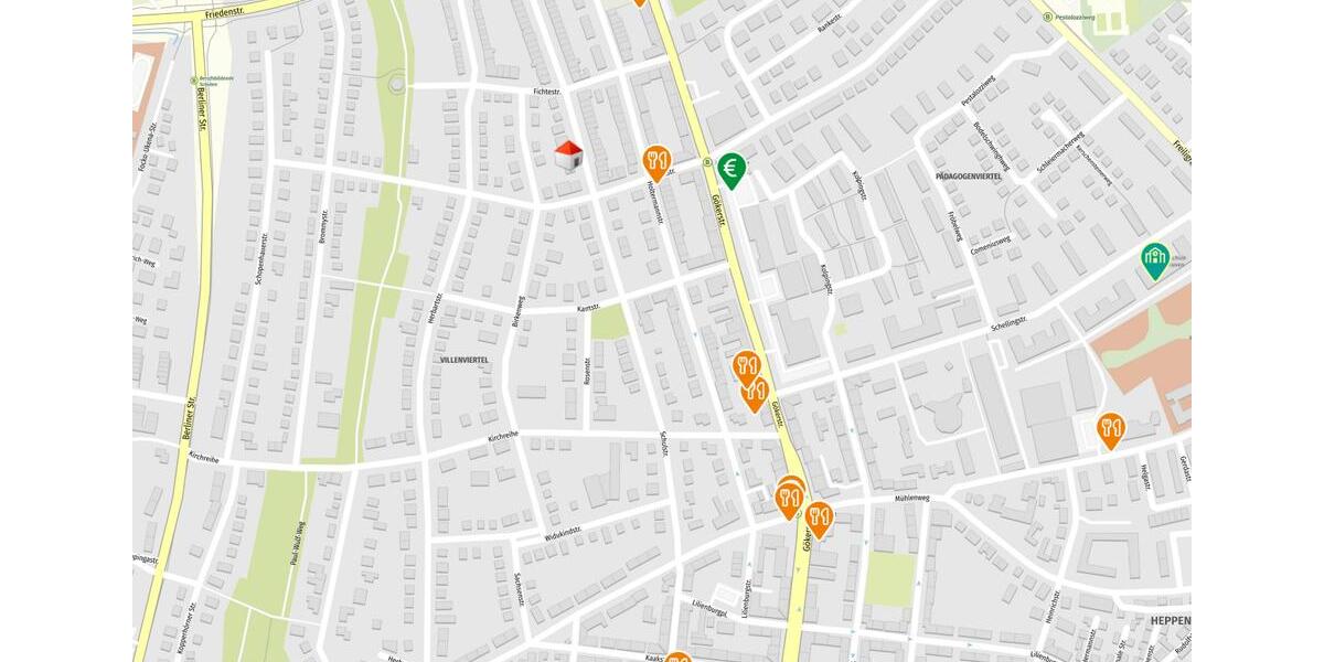 Etagenwohnung Wilhelmshaven Heppens - 3 Zimmer, 109 m&sup2;, 960&euro; | Angebot:26619757