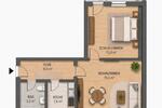 Etagenwohnung Bremerhaven Geestemünde - 2 Zimmer, 49 m&sup2;, 420&euro; | Angebot:26490998