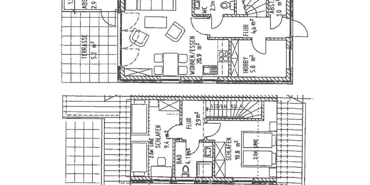 Reihenendhaus Butjadingen Burhave - 3 Zimmer, 72 m&sup2;, 239.900&euro; | Angebot:26933797