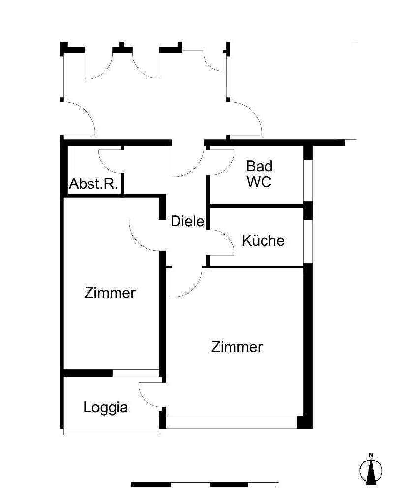 Wohnung zum Mieten in Bremerhaven 368 € 53.69 m²