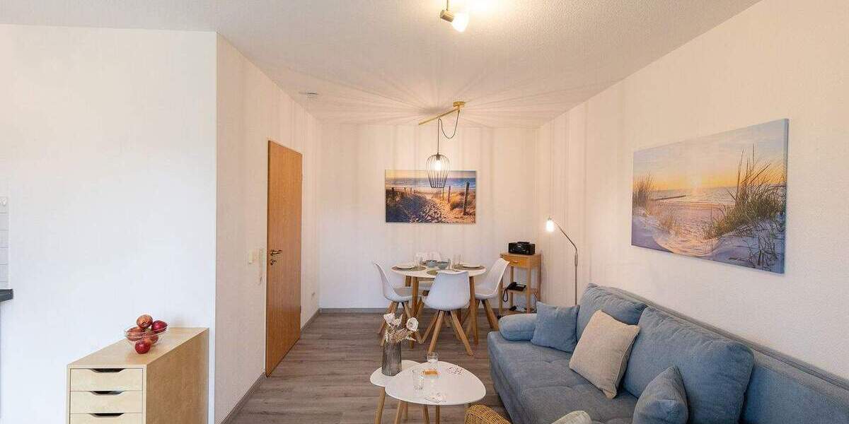 Etagenwohnung Wurster Nordseeküste Wremen - 2 Zimmer, 47 m&sup2;, 149.000&euro; | Angebot:24206746