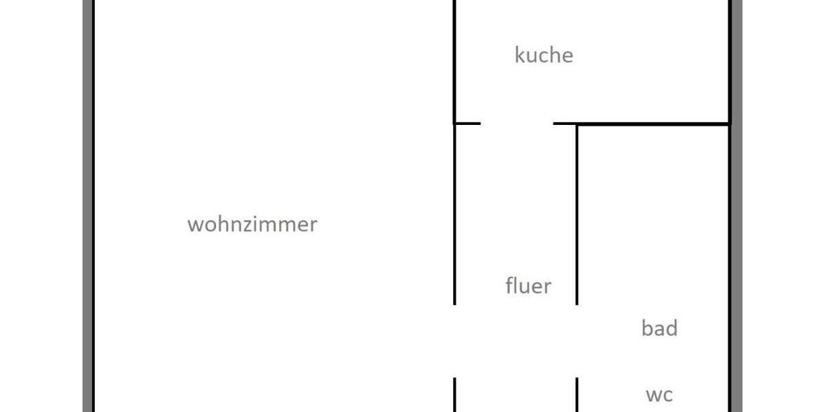 Etagenwohnung Bremerhaven Geestemünde - 1 Zimmer, 28 m&sup2;, 44.000&euro; | Angebot:26261622