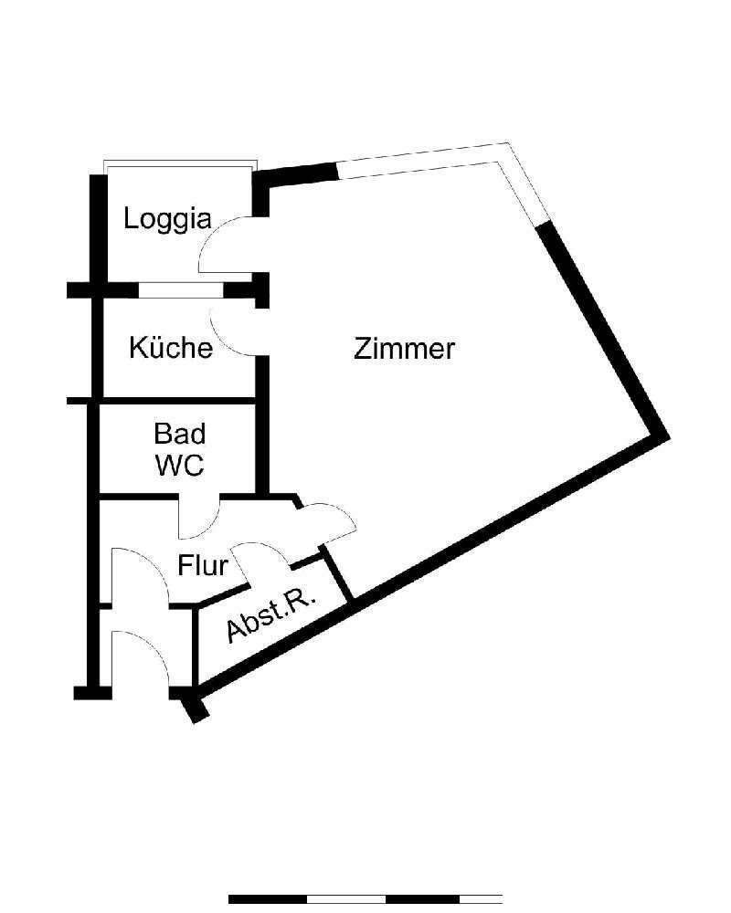 Wohnung zum Mieten in Bremerhaven 243 € 42.24 m²