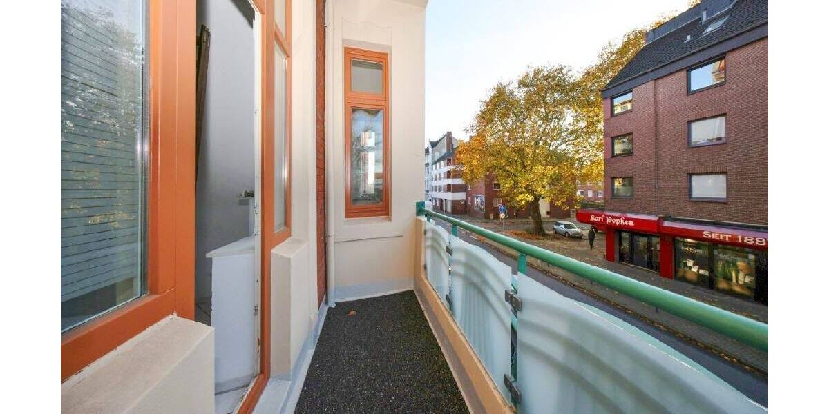 Etagenwohnung Wilhelmshaven-Heppens Heppens - 2 Zimmer, 48 m&sup2;, 89.000&euro; | Angebot:25686774