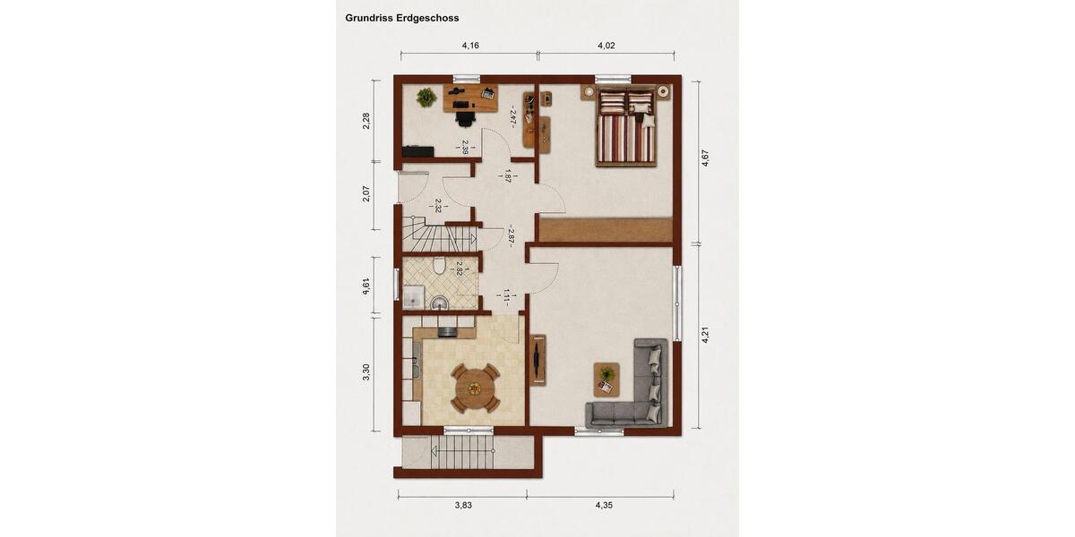 Einfamilienhaus Nordenham - 4 Zimmer, 90 m&sup2;, 189.000&euro; | Angebot:26679609