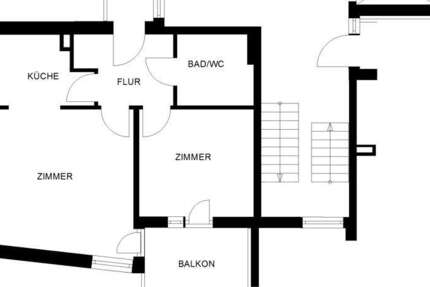 Wohnung zum Mieten in Bremerhaven 466 € 54.79 m² 2 zimmer