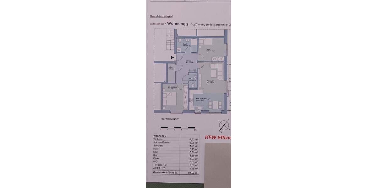 Terrassenwohnung Bremerhaven Leherheide - 3 Zimmer, 89 m&sup2;, 312.000&euro; | Angebot:25760427