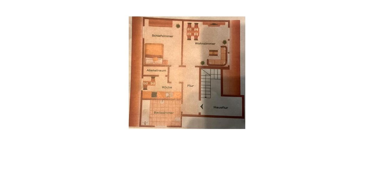 Dachgeschoßwohnung Wilhelmshaven Heppens - 2 Zimmer, 46 m&sup2;, 510&euro; | Angebot:26558043