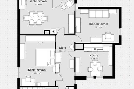 3 Zi.Kü.Bad Dachgeschosswohnung in Loxstedt Düring 3 zimmer