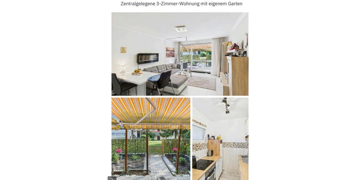 Erdgeschoßwohnung Loxstedt - 3 Zimmer, 66 m&sup2;, 120.000&euro; | Angebot:27197635