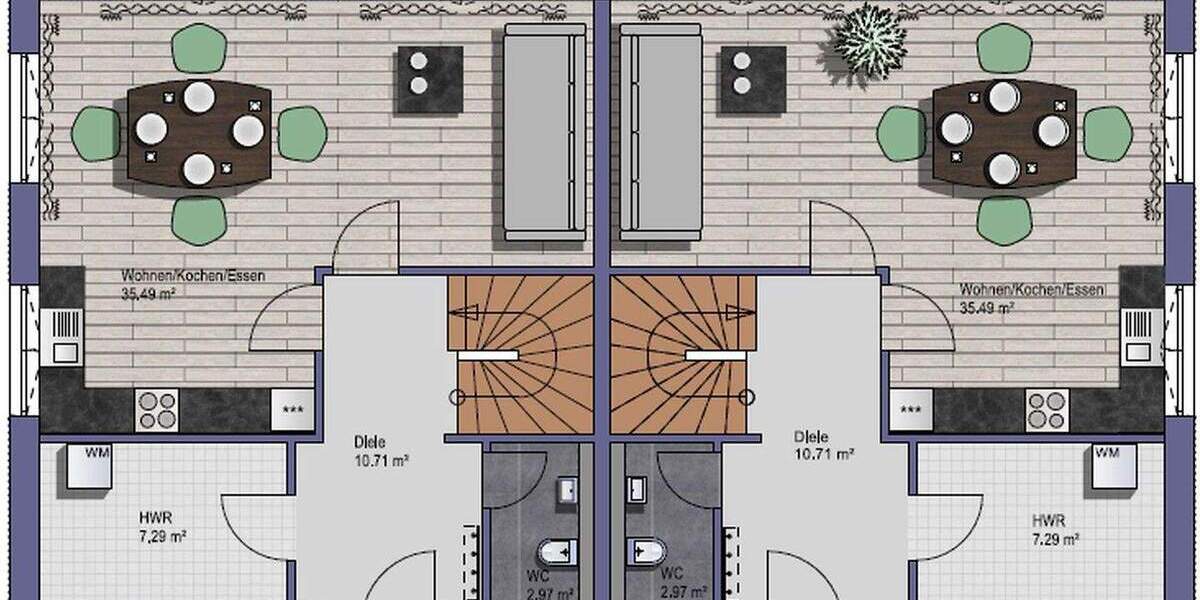 Doppelhaushälfte Bremerhaven Wulsdorf - 4 Zimmer, 110 m&sup2;, 396.000&euro; | Angebot:25722305