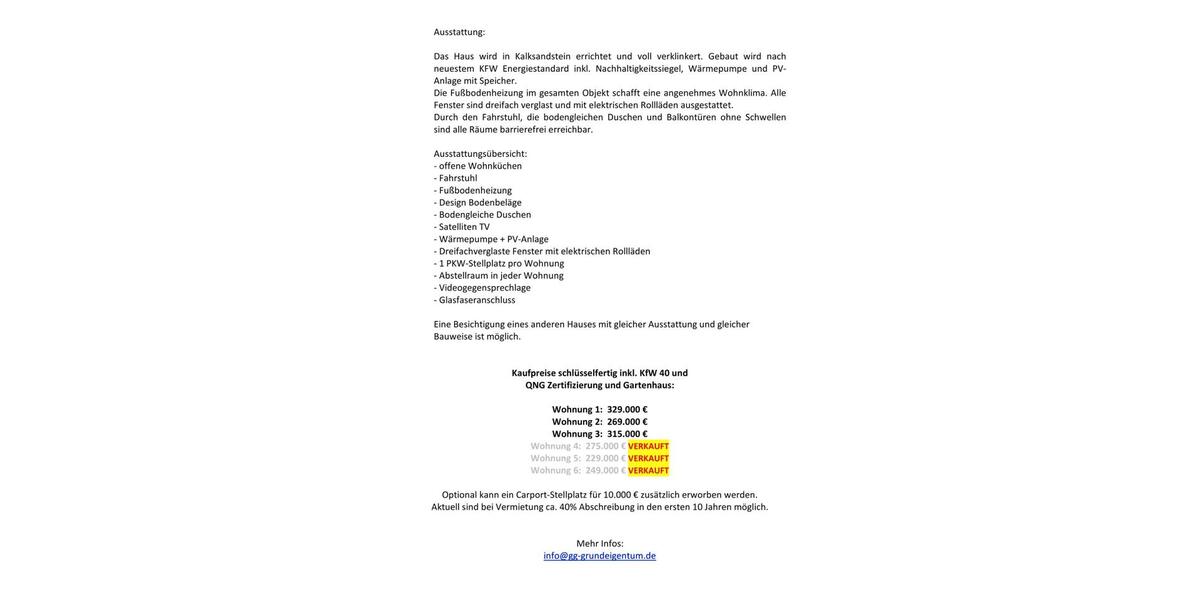 Etagenwohnung Wurster Nordseeküste - 3 Zimmer, 75 m&sup2;, 315.000&euro; | Angebot:27222079