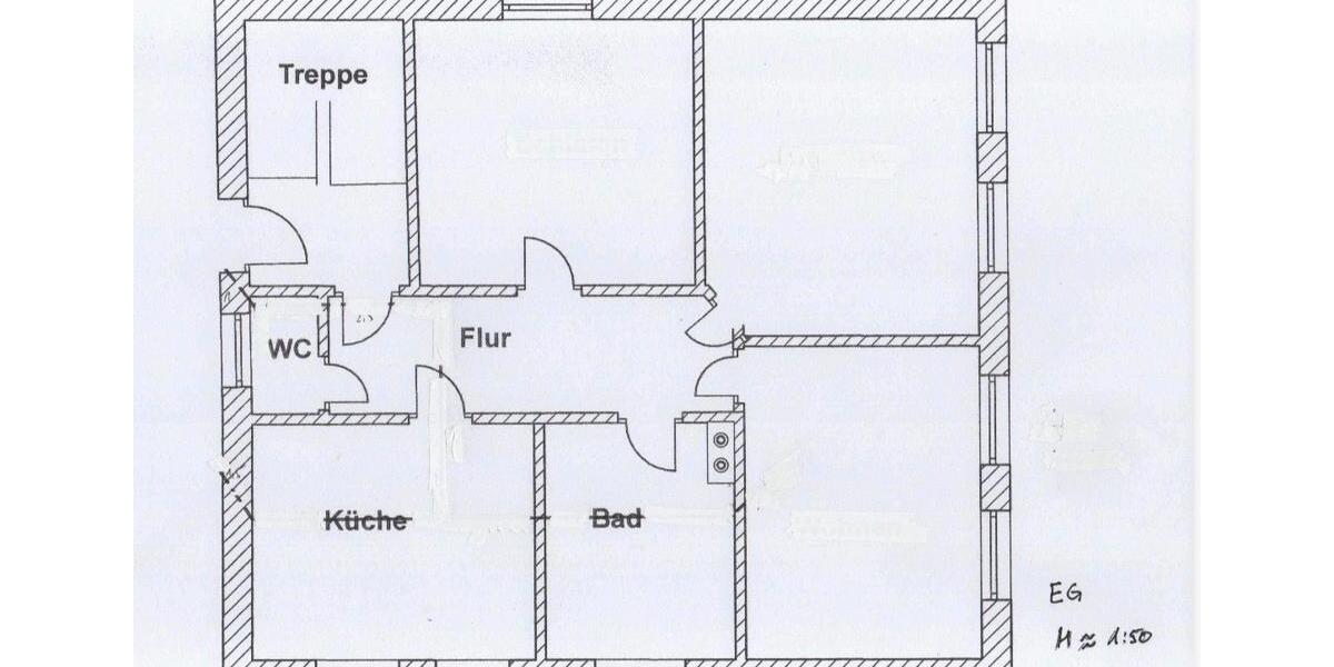 Einfamilienhaus Geestland Bad Bederkesa - 8 Zimmer, 150 m&sup2;, 219.000&euro; | Angebot:27120514