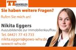 Etagenwohnung Wilhelmshaven Heppens - 3 Zimmer, 67 m&sup2;, 460&euro; | Angebot:26475354