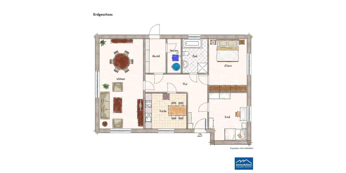 Einfamilienhaus Stadland Norderschwei - 3 Zimmer, 91 m&sup2;, 179.000&euro; | Angebot:25668920