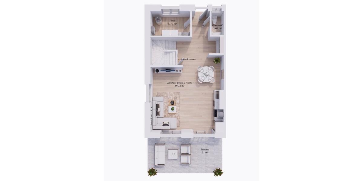 Reihenhaus Geestland Bad Bederkesa - 4 Zimmer, 124 m&sup2;, 1.370&euro; | Angebot:26451268