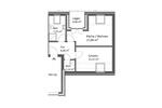Dachgeschoßwohnung Loxstedt - 2 Zimmer, 42 m&sup2;, 570&euro; | Angebot:25810444
