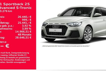 Audi A1 3.276 km 26.441 &euro; Bremerhaven 27576