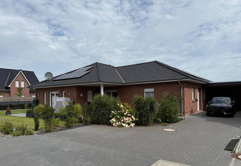 Neubau-Bungalow in Schweiburg - Ruhiges Wohnen auf einer Ebene in Küstennähe!