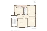 Etagenwohnung Bremerhaven Mitte - 3 Zimmer, 80 m&sup2;, 520&euro; | Angebot:26349126