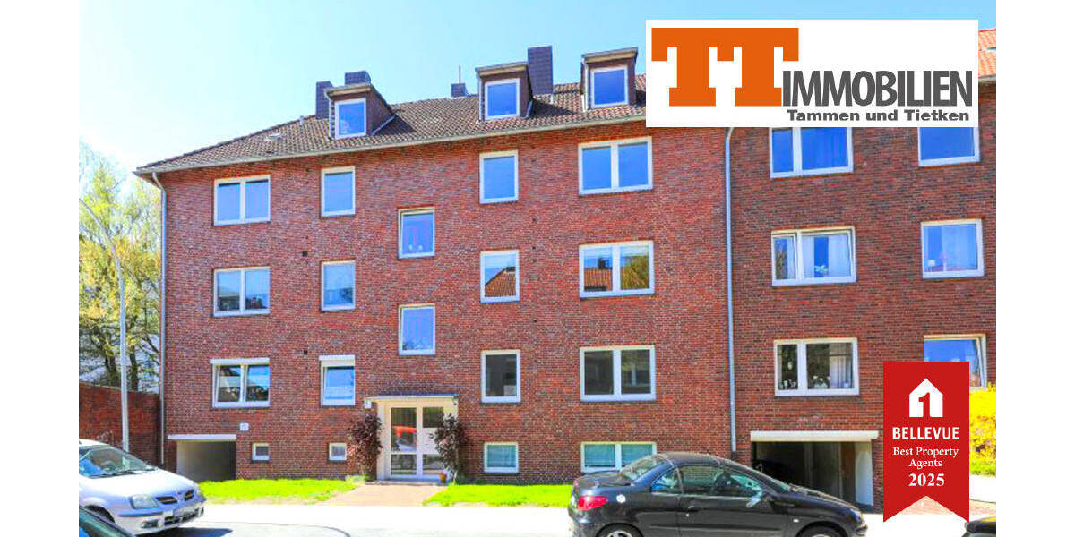 Etagenwohnung Wilhelmshaven-Heppens Heppens - 3 Zimmer, 71 m&sup2;, 110.000&euro; | Angebot:25741226