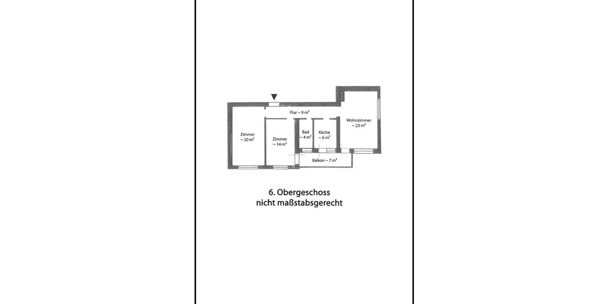 Etagenwohnung Bremerhaven Mitte - 3 Zimmer, 83 m&sup2;, 115.000&euro; | Angebot:26166790