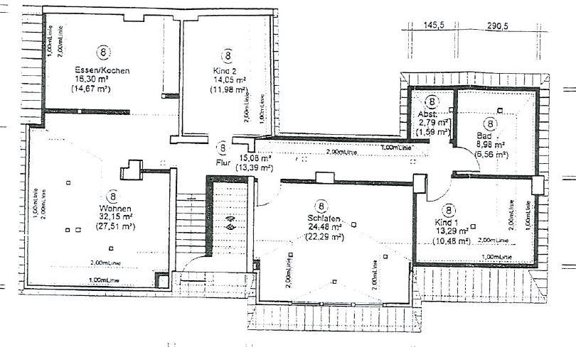 Dachgeschoßwohnung Bremerhaven - 4 Zimmer, 109 m&sup2;, 740&euro; | Angebot:26131237