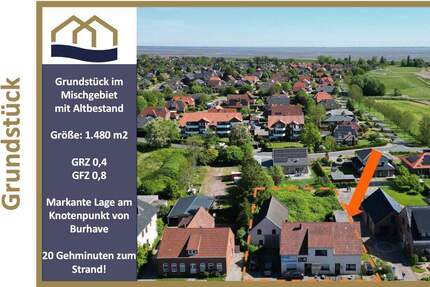 Grundstück Butjadingen Burhave - 199.000&euro; | Angebot:25387388
